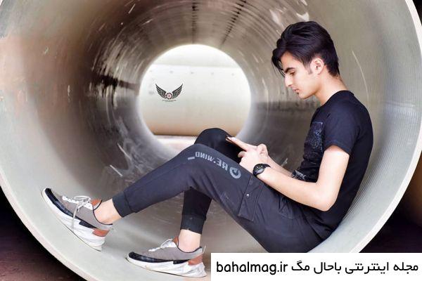 جدیدترین ژست عکاسی پسرانه شاخ