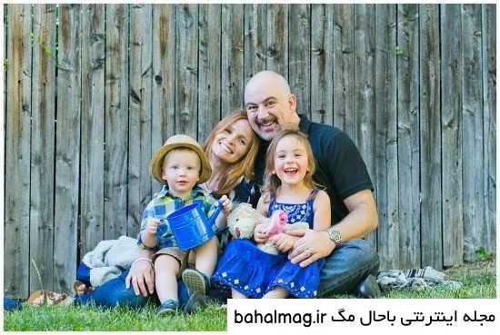 بهترین ژست عکس تولد چهار نفره
