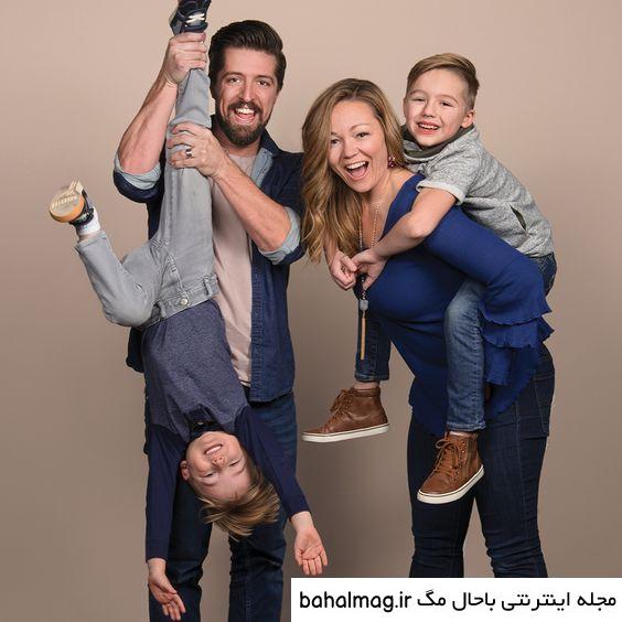 ناب ترین ژست عکس تولد چهار نفره