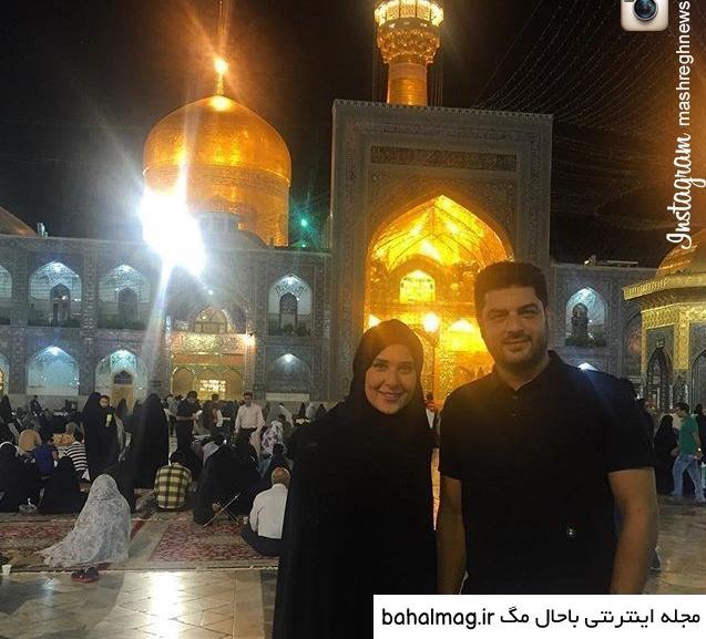 ژست عکس حرم امام رضا باحال مگ