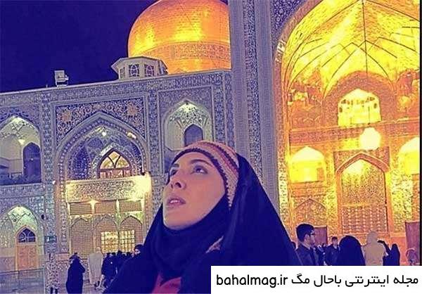 ژست عکس حرم امام رضا خاص