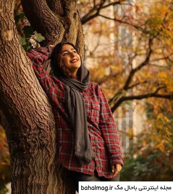 به روز ترین ژست عکس دخترانه تو پارک
