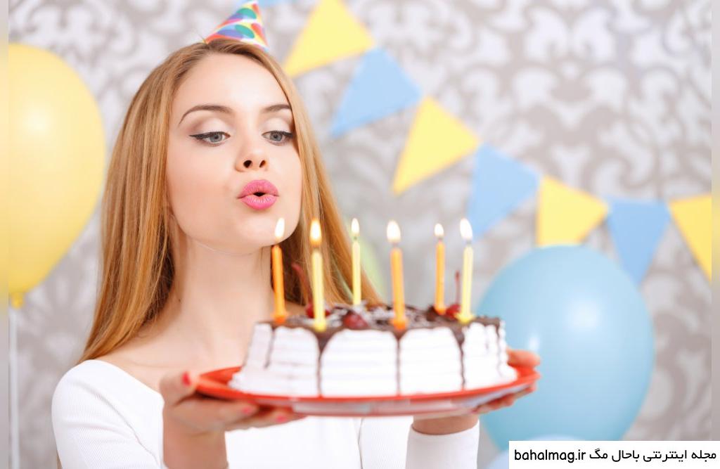 ژست عکس جشن تولد
