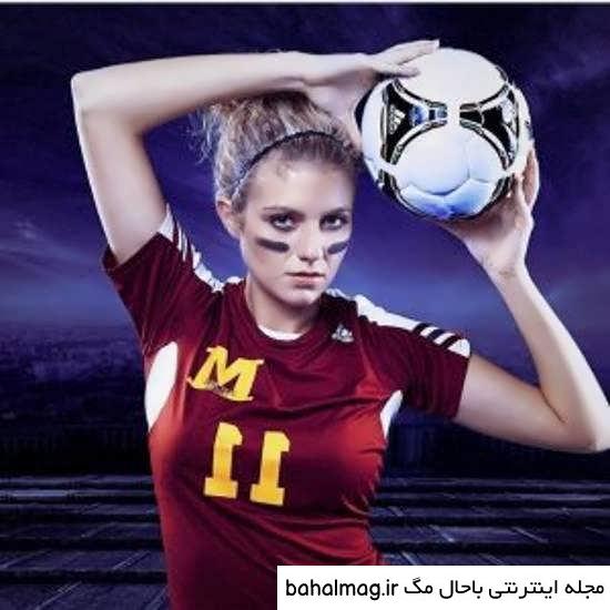 جالب ترین ژست عکس فوتبالی