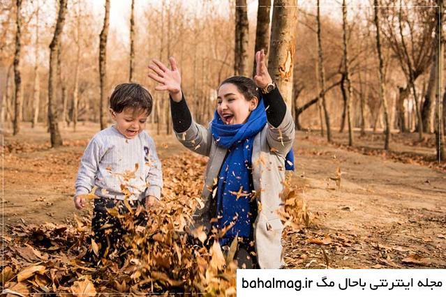 تازه ترین ژست عکس پاییزی کودک
