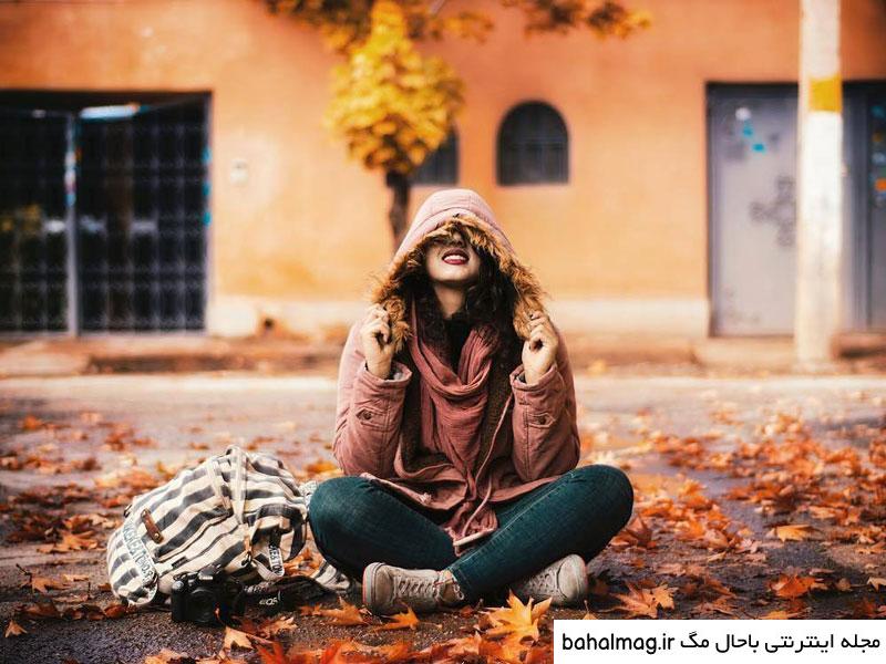 ژست عکس پروفایل دخترانه