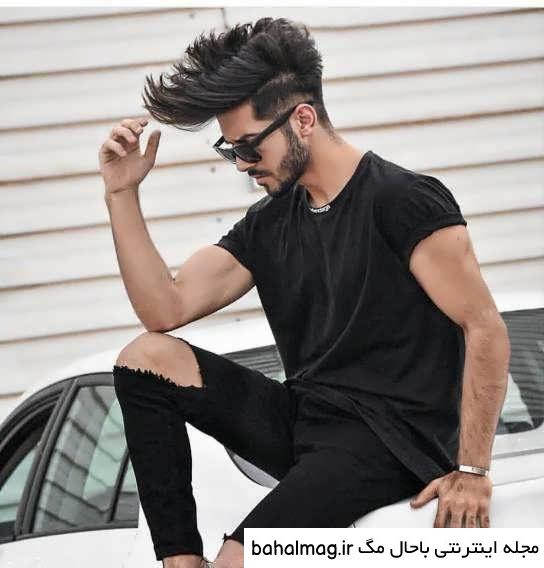 ژست عکاسی پسرانه جدید