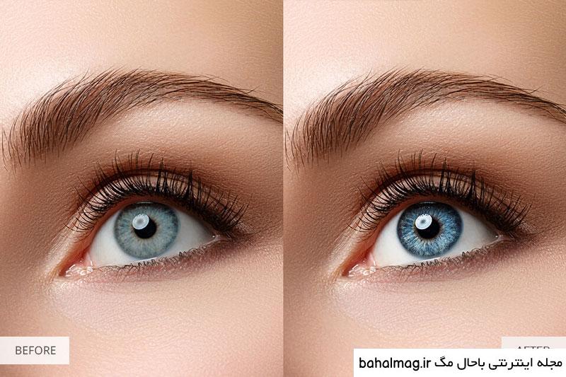 بهترین ژست عکس چشم