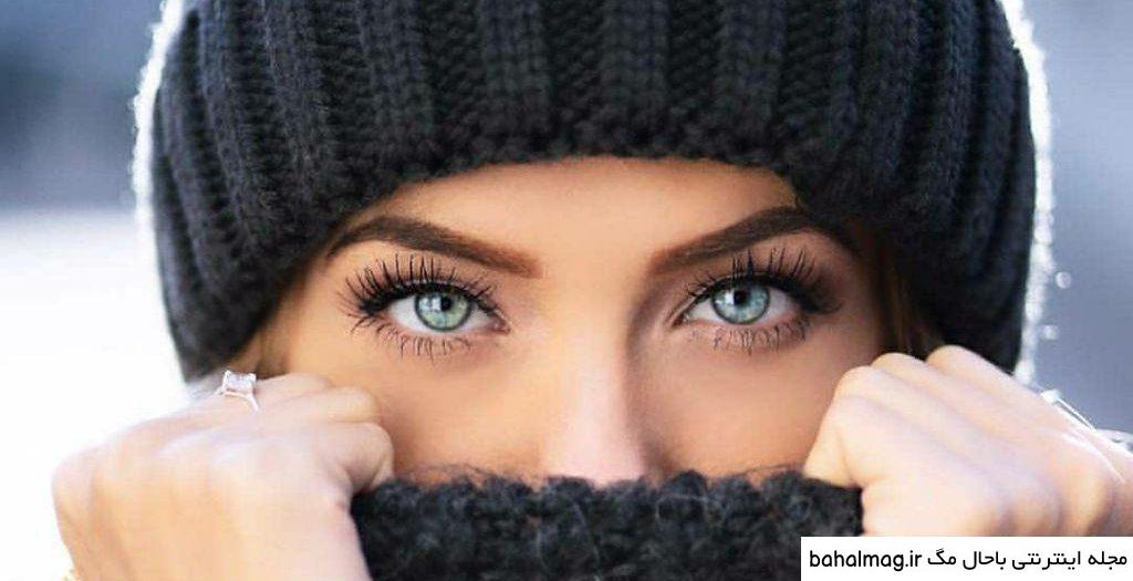 ژست عکس چشم تازه