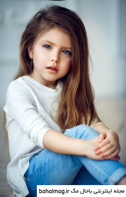 ژست عکس کودک با کیفیت