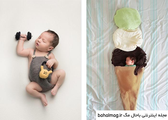 ژست عکس کودک دانلود