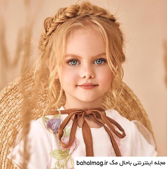 ژست عکس کودک و مادر