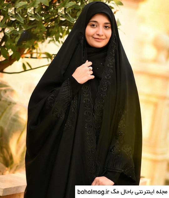 عکس یک دختر با حجاب کارتونی