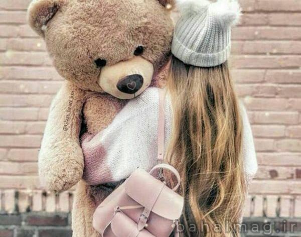 عکس پروفایل دخترونه خرسی زیبا