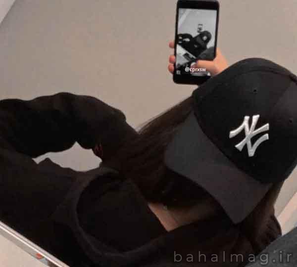 عکس پروفایل دخترونه خفن لاتی با گوشی