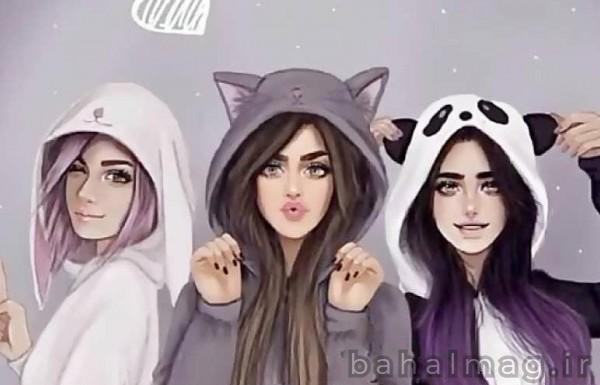 عکس پروفایل دخترونه خفن گروهی