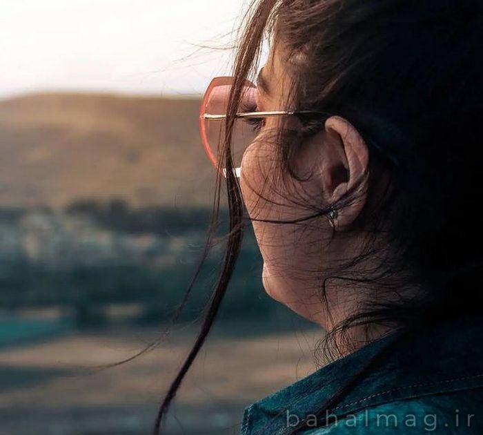 عکس پروفایل دخترونه شاد از پشت سر