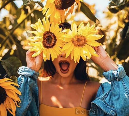 عکس پروفایل دخترونه شاد برای شاد