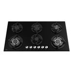  Alton G601 Glass Gas Hob With 6 Burners