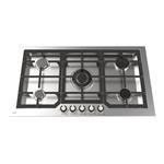  Alton S509 Steel Gas Hob With 5 Burners
