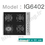 اجاق گاز صفحه شیشه ای کن آی مدل IG-6402
