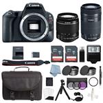 Canon EOS Rebel SL2 Bundle With Canon EF-S 18-55mm IS STM & EF-S 55-250mm IS STM Lens + Canon SL2 Camera Advanced Accessory Kit - Canon SL2 Bundle Includes EVERYTHING You Need To Get Started