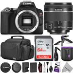 Canon EOS Rebel SL3 DSLR Camera with EF-S 18-55mm f/4-5.6 is STM Lens w/Advanced Photo & Travel Bundle