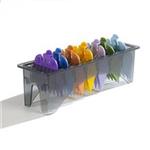 بسته 8 عددی شانه ماشین اصلاح وال Wahl 8-Pack Color-Coded Cutting Guides