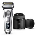 ریش تراش براون Braun مدل 9390cc نقره ای