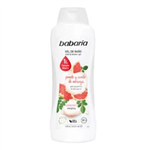 شامپو بدن باباریا مدل Babaria Pink Grapefruit And Moringa Oil حجم 1000 میلی لیتر