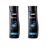 شامپو بدن بنسر مدل Charcoal Plus حجم 300 میلی لیتر بسته 2 عددی