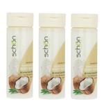 شامپو بدن شون مدل Coconut And Milk حجم 300 میلی لیتر مجموعه 3 عددی