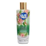 شامپو بدن کرمی اوه AVE با رایحه شیر و آلوئه ورا 400 گرمی