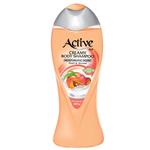 شامپو بدن کرمی اکتیو مدل Peach And Almond مقدار 400 گرم