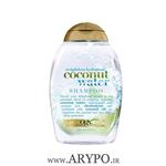 شامپو آبرسان آب نارگیل او جی ایکس ۳۸۵ میلی | OGX Weightless Hydration + Coconut Water | بدون سولفات، سبک، آبرسان قوی برای موهای خشک