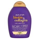 شامپو مو او جی ایکس مدل Biotin  Collagen حجم 385 میلی لیتر