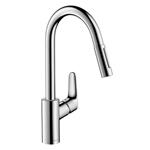 شیر آشپزخانه شاوری hansgrohe مدل Focus کروم