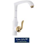 شیر ظرفشویی واران لوتوس سفید طلایی