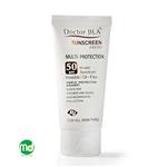 ضد آفتاب مولتی پروتکشن بی رنگ و فاقد چربی دکتر ژیلا spf 50