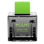 ادو تویلت مردانه آنتونیو باندراس مدل Miami Seduction Black حجم 100 میلی لیتر