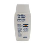 فلویید ضد آفتاب ایزدین مدل Active unify fusion fluid spf 50 حجم 50 میلی لیتر