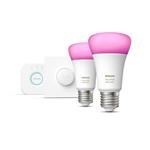لامپ هوشمند 9 وات فیلیپس مدل Hue Starter Kit پایه E27 بسته 2 عددی