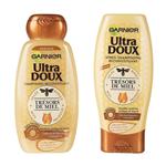  پک شامپو و نرم کننده گارنیه سری Ultra Doux مدل Honey حجم 250 ملی لیتر