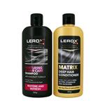 شامپو مو لروکس مدل Nurturing  Hair Care حجم 300 میلی لیتر به همراه نرم کننده مو لروکس مدل Matrix حجم 300 میلی لیتر