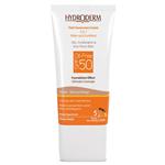 کرم ضد آفتاب SPF50 فاقد چربی کرم پودری هیدرودرم 50 میل