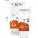 کرم ضد آفتاب SPF60 رنگی فیزیکال هیدرودرم Hydroderm Physical حجم 50 گرم