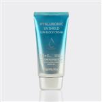 کرم ضد آفتاب آبرسان فارم استی SPF50 حجم ۷۰ گرم مدل Hyaluronic UV Shield Sun Block Cream