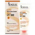 کرم ضد آفتاب بی رنگ با SPF100 سی گل Seagull مدل Sun Pro حجم 40 میلی لیتر