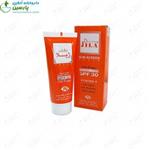 کرم ضد آفتاب دکتر ژیلا SPF30 رنگی ضد التهاب و مرطوب کننده پوست 70 گرم