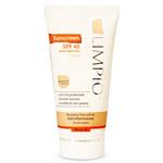 کرم ضد آفتاب رنگی SPF40 لیمپیو مناسب انواع پوست حجم 50 میل رنگ هلویی